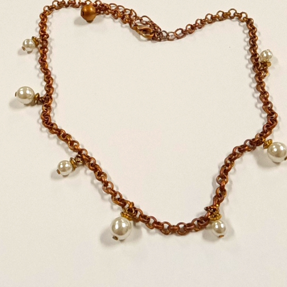 Pearl Choker Necklace Cottagecore